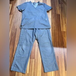 Figs Gray Technical Collection Scrubs